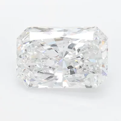 2.04ct D VVS1 Rare Carat Ideal Cut Radiant Lab Grown Diamond