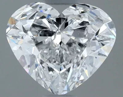 1.01ct D SI2 Rare Carat Ideal Cut Heart Diamond