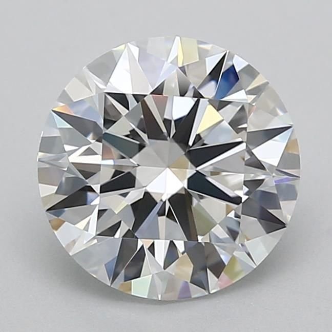 2.06ct D VVS1 Rare Carat Ideal Cut Round Lab Grown Diamond