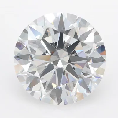 4.32ct D FL Rare Carat Ideal Cut Round Lab Grown Diamond