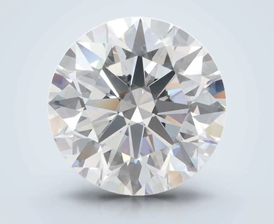 4.32ct D FL Rare Carat Ideal Cut Round Lab Grown Diamond