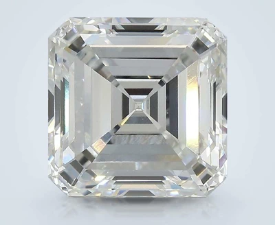 10.21ct F VVS2 Very Good Cut Asscher Lab Grown Diamond