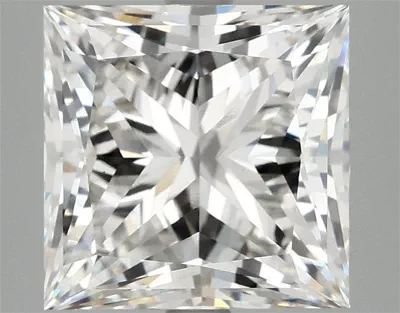 5.05ct G VS1 Rare Carat Ideal Cut Princess Lab Grown Diamond