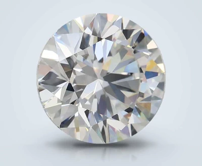 3.08ct E VVS2 Rare Carat Ideal Cut Round Lab Grown Diamond