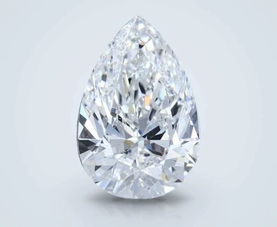 1.00ct D IF Rare Carat Ideal Cut Pear Diamond
