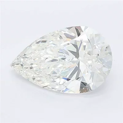 2.01ct F VVS2 Rare Carat Ideal Cut Pear Lab Grown Diamond