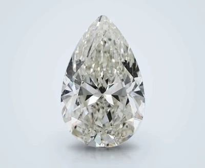 11.51ct J SI2 Rare Carat Ideal Cut Pear Diamond