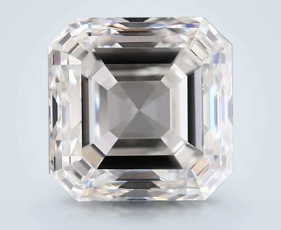 0.64ct H VVS2 Rare Carat Ideal Cut Asscher Diamond
