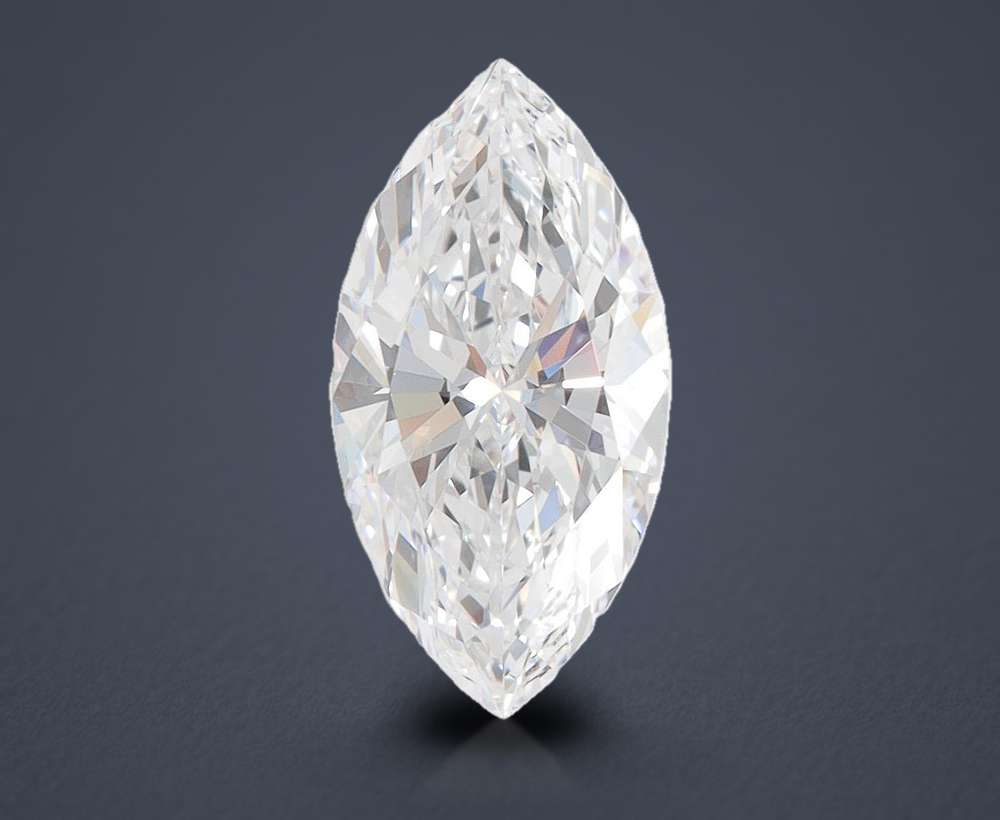 2.01ct D VVS1 Rare Carat Ideal Cut Marquise Lab Grown Diamond