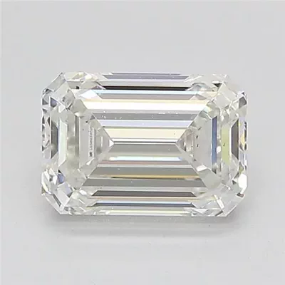 1.55ct F VS2 Excellent Cut Emerald Lab Grown Diamond