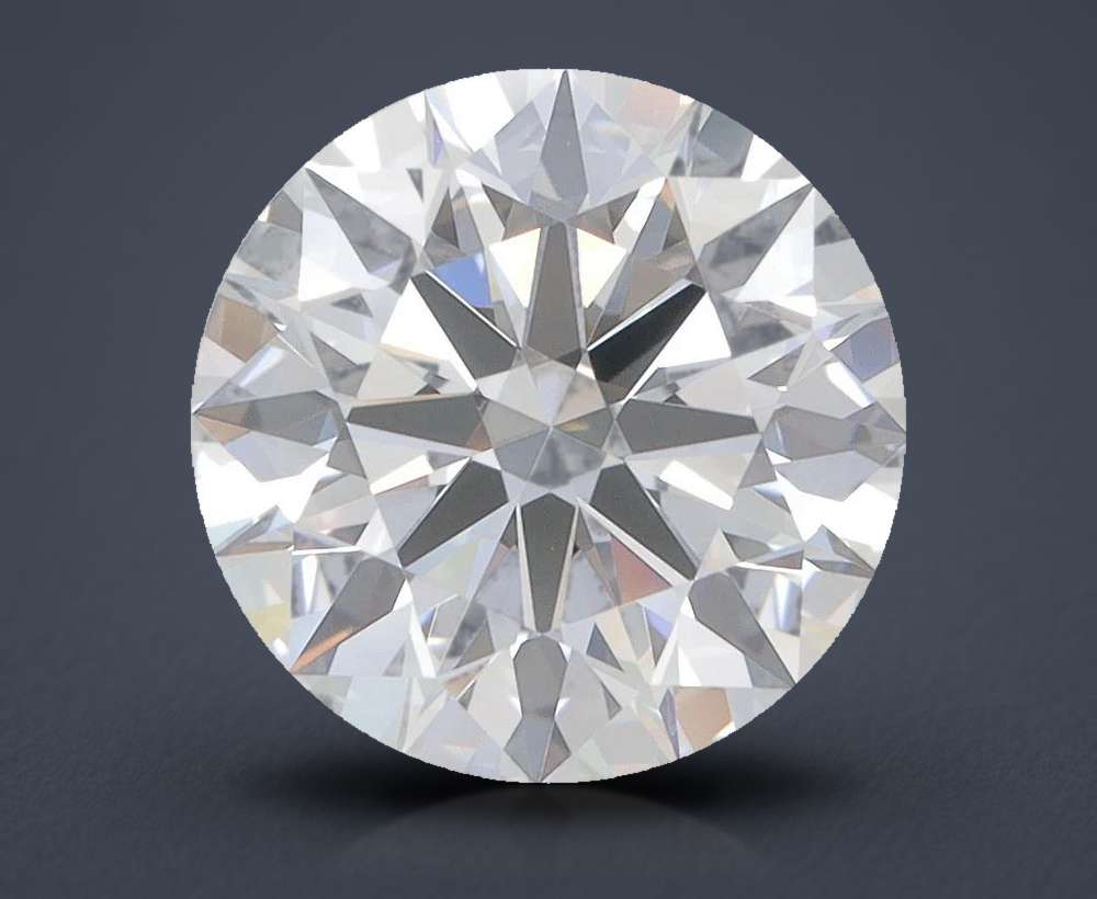 3.12ct E VVS1 Rare Carat Ideal Cut Round Lab Grown Diamond