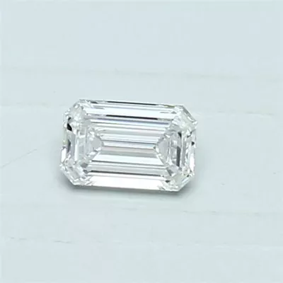 0.30ct F VVS1 Very Good Cut Emerald Diamond