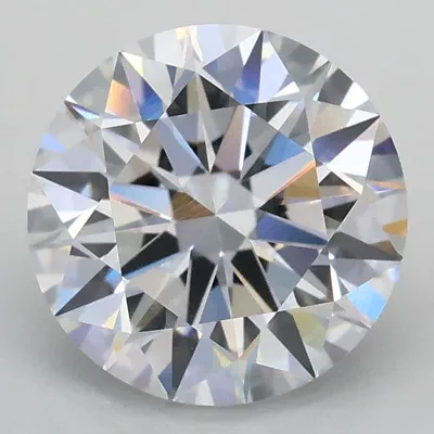 2.09ct D VVS2 Rare Carat Ideal Cut Round Lab Grown Diamond
