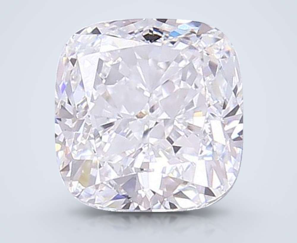 2.05ct D VVS2 Rare Carat Ideal Cut Cushion Lab Grown Diamond