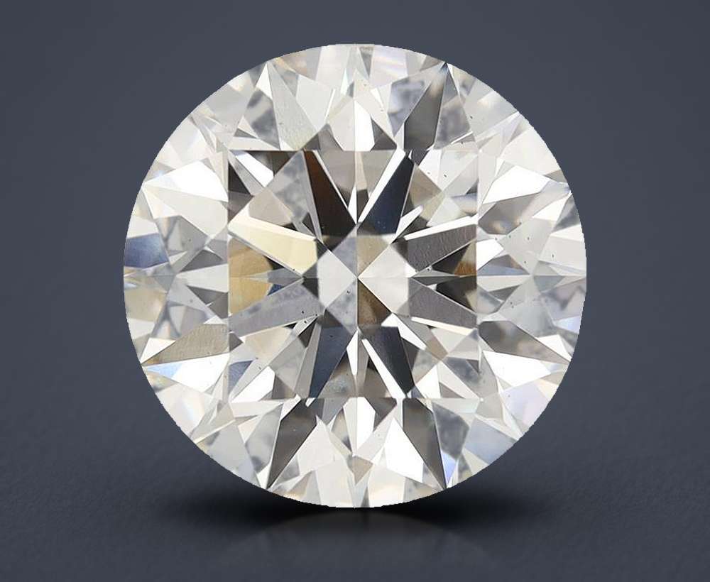 6.31ct H VS2 Rare Carat Ideal Cut Round Lab Grown Diamond