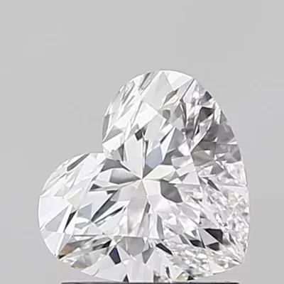 1.06ct D VVS2 Rare Carat Ideal Cut Heart Lab Grown Diamond