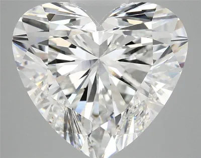 6.02ct E VS1 Rare Carat Ideal Cut Heart Lab Grown Diamond