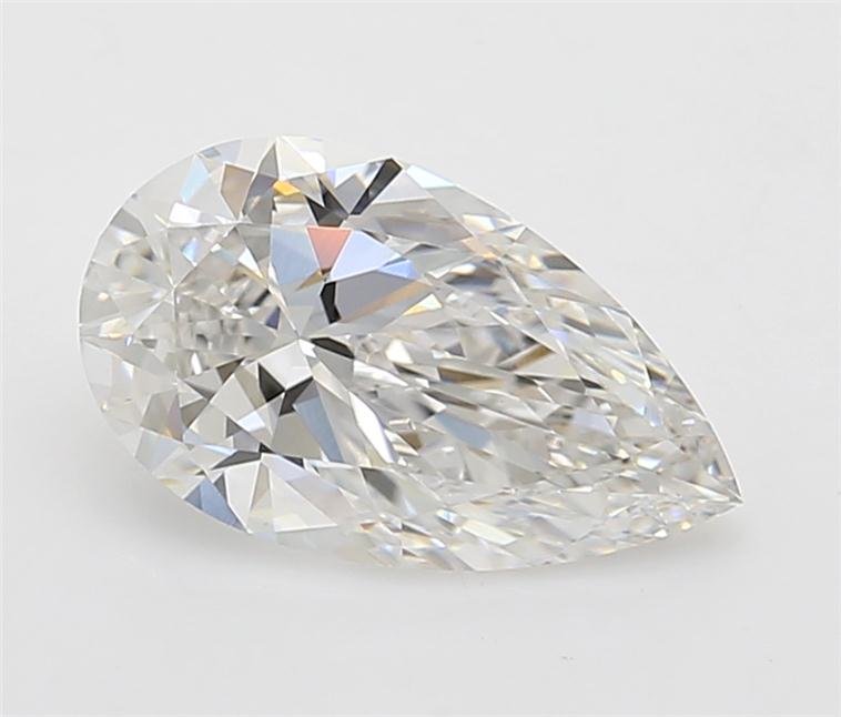 1.61ct F VVS2 Rare Carat Ideal Cut Pear Lab Grown Diamond