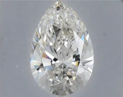 18.75ct G VS2 Rare Carat Ideal Cut Pear Lab Grown Diamond
