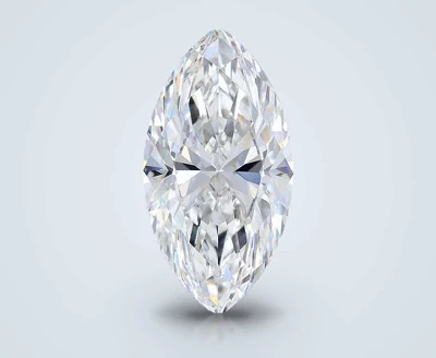 6.50ct F VS1 Rare Carat Ideal Cut Marquise Lab Grown Diamond