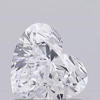 0.88ct E VVS1 Rare Carat Ideal Cut Heart Lab Grown Diamond