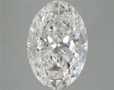 7.53ct G IF Rare Carat Ideal Cut Oval Diamond