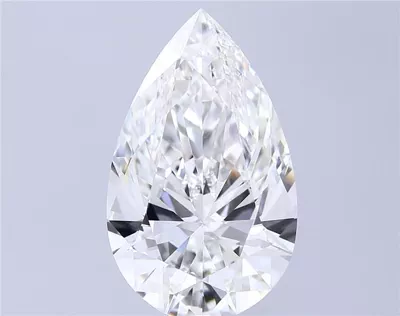 10.08ct F VVS2 Rare Carat Ideal Cut Pear Lab Grown Diamond