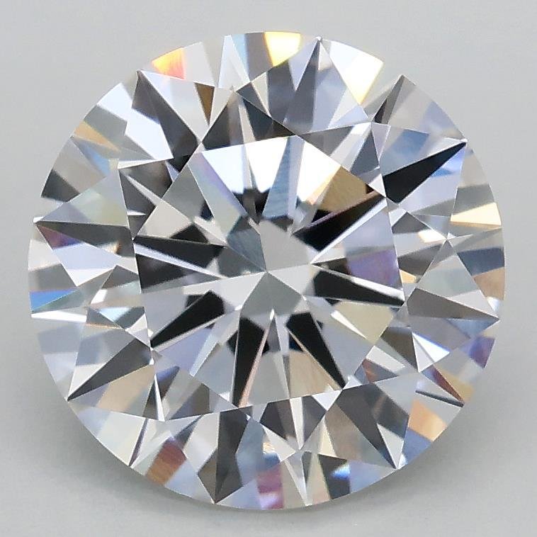 2.56ct E VVS2 Rare Carat Ideal Cut Round Lab Grown Diamond
