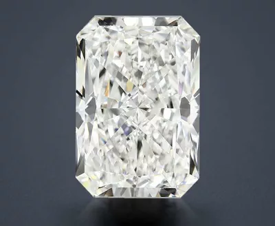 11.25ct F VVS2 Rare Carat Ideal Cut Radiant Lab Grown Diamond