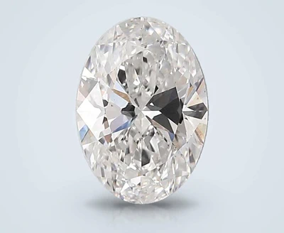 2.50ct F VS2 Rare Carat Ideal Cut Oval Lab Grown Diamond