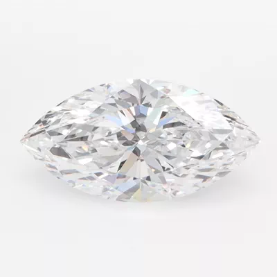 2.03ct D VVS1 Rare Carat Ideal Cut Marquise Lab Grown Diamond