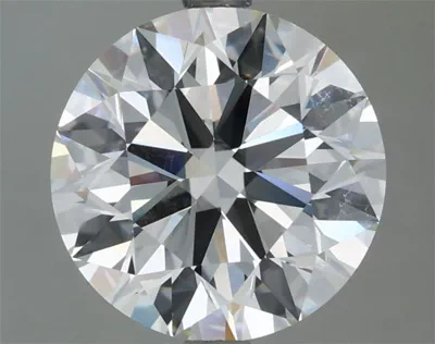 3.05ct J VS2 Rare Carat Ideal Cut Round Diamond