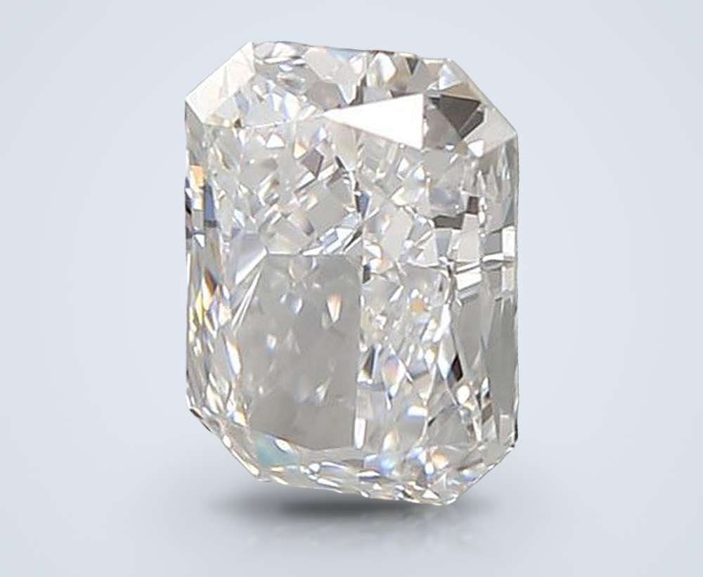 0.99ct D VS1 Rare Carat Ideal Cut Radiant Lab Grown Diamond