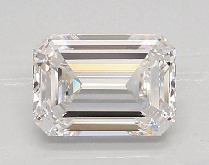 1.25ct F VVS2 Rare Carat Ideal Cut Emerald Lab Grown Diamond