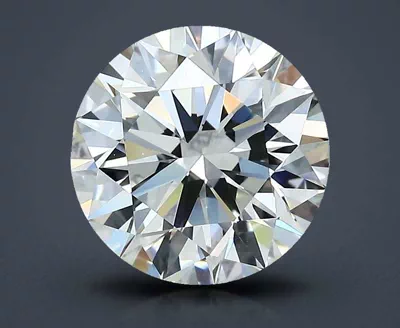 3.28ct J VS1 Rare Carat Ideal Cut Round Diamond