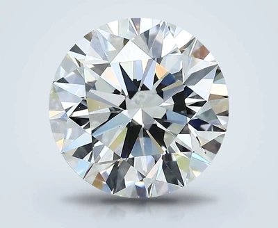 3.28ct J VS1 Rare Carat Ideal Cut Round Diamond