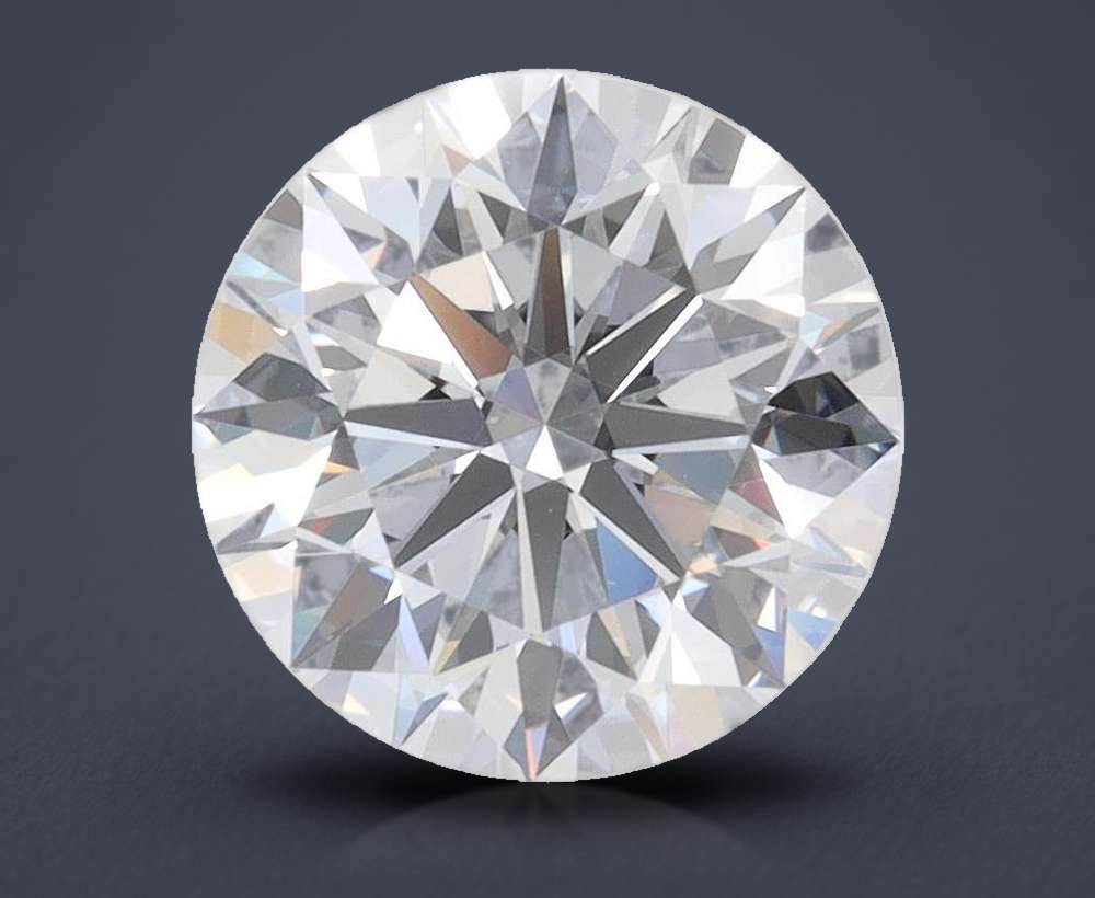 2.90ct E VVS1 Rare Carat Ideal Cut Round Lab Grown Diamond