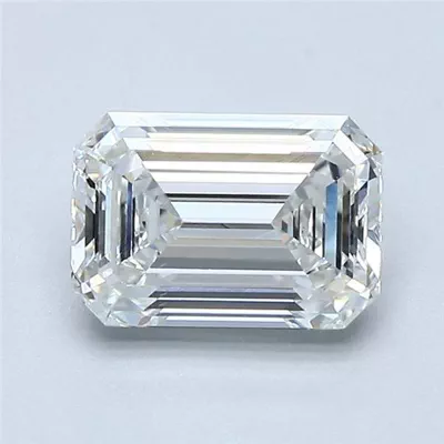 1.41ct G VS2 Rare Carat Ideal Cut Emerald Diamond