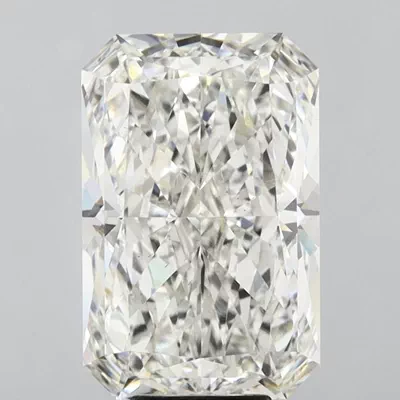 10.09ct G VS1 Rare Carat Ideal Cut Radiant Lab Grown Diamond