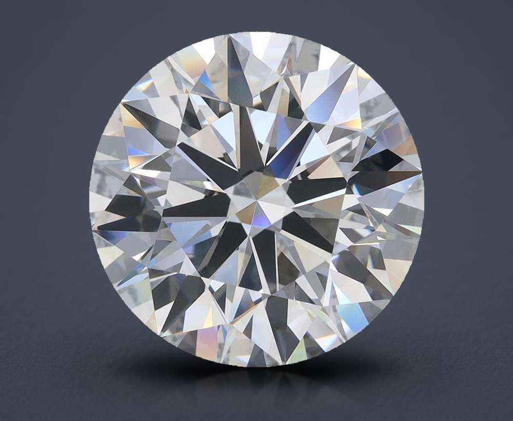 7.69ct D FL Rare Carat Ideal Cut Round Lab Grown Diamond