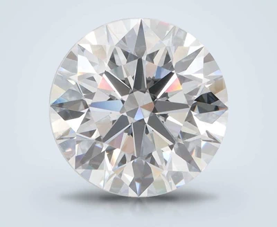 4.06ct D FL Rare Carat Ideal Cut Round Lab Grown Diamond
