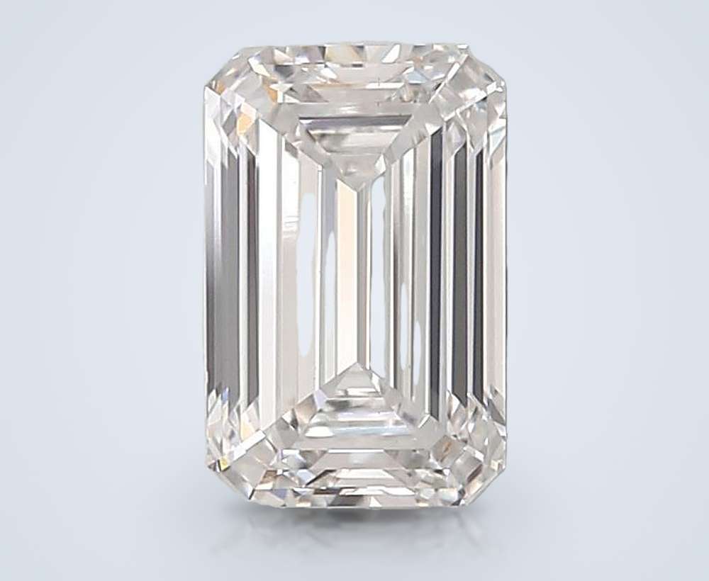 2.50ct G VS1 Rare Carat Ideal Cut Emerald Lab Grown Diamond