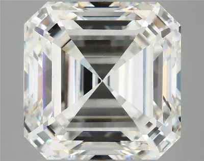 7.02ct E VVS2 Rare Carat Ideal Cut Asscher Lab Grown Diamond