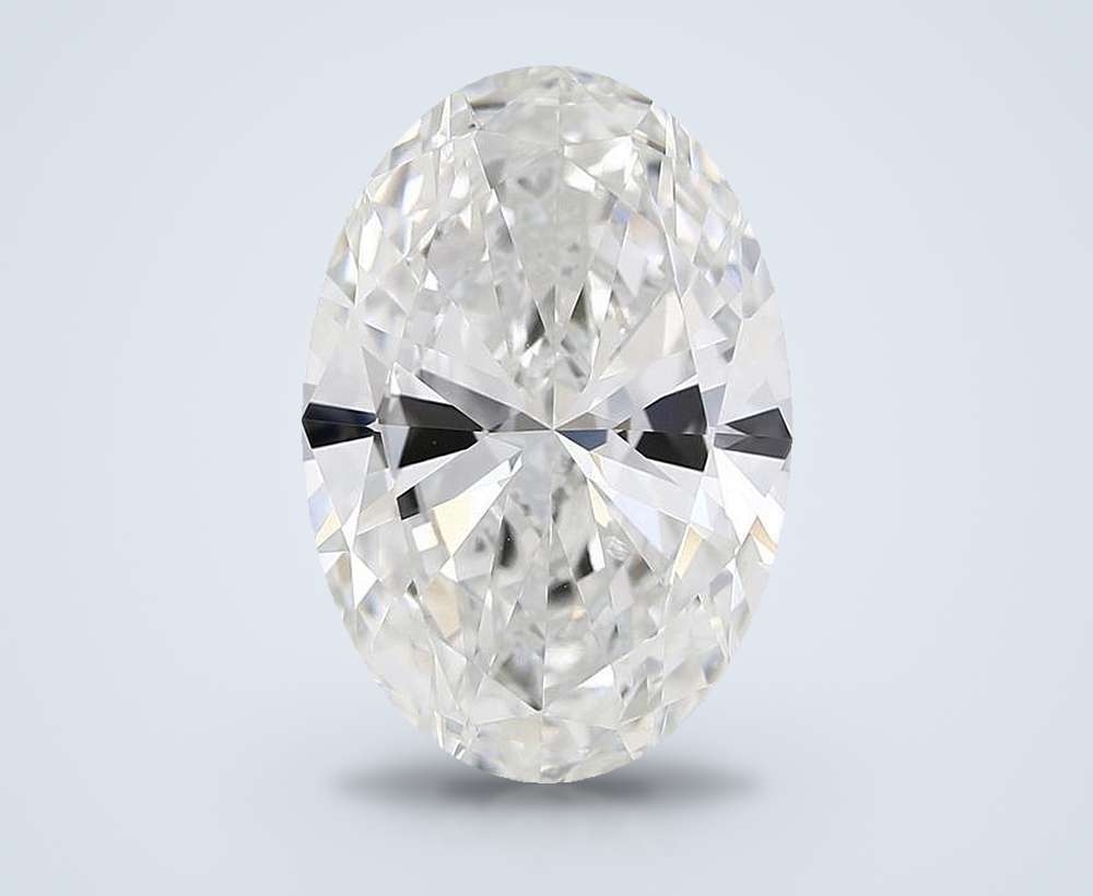 11.04ct F VVS2 Very Good Cut Oval Lab Grown Diamond