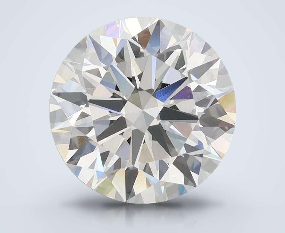 3.02ct F VVS2 Rare Carat Ideal Cut Round Lab Grown Diamond