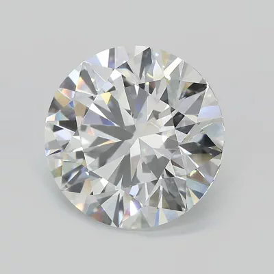 7.34ct E VVS2 Rare Carat Ideal Cut Round Lab Grown Diamond