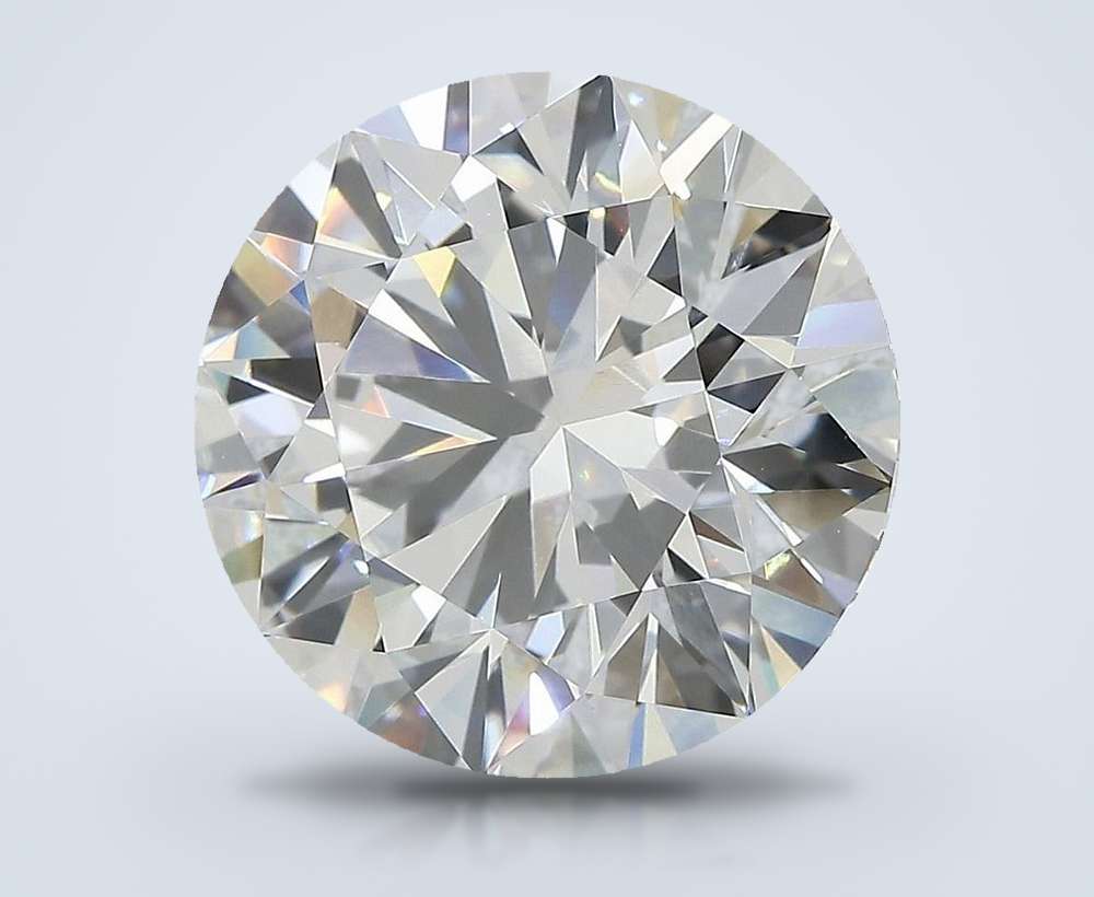 7.34ct E VVS2 Rare Carat Ideal Cut Round Lab Grown Diamond