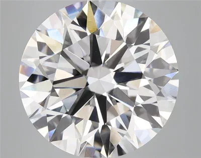 7.02ct D VVS2 Rare Carat Ideal Cut Round Lab Grown Diamond