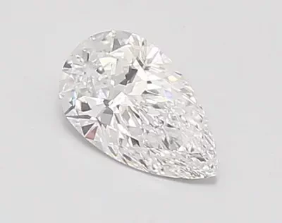 0.72ct D VVS1 Rare Carat Ideal Cut Pear Lab Grown Diamond