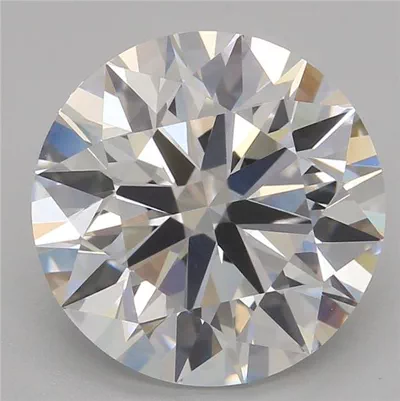 3.02ct F VVS2 Rare Carat Ideal Cut Round Lab Grown Diamond